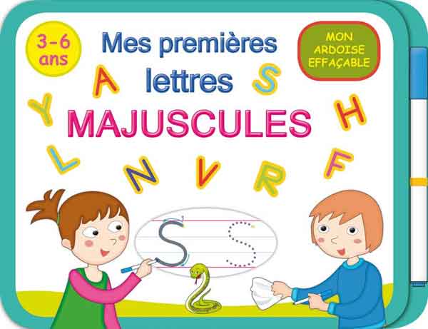 Mes premières lettres majuscules – Siriusbook