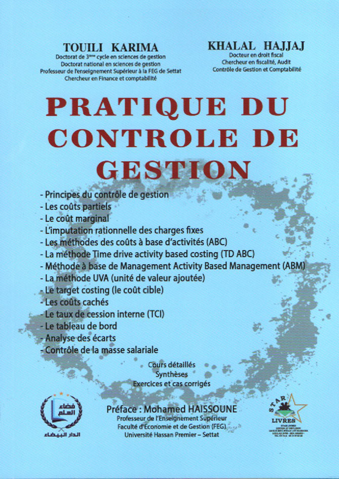 PRATIQUE DU CONTROLE DE GESTION